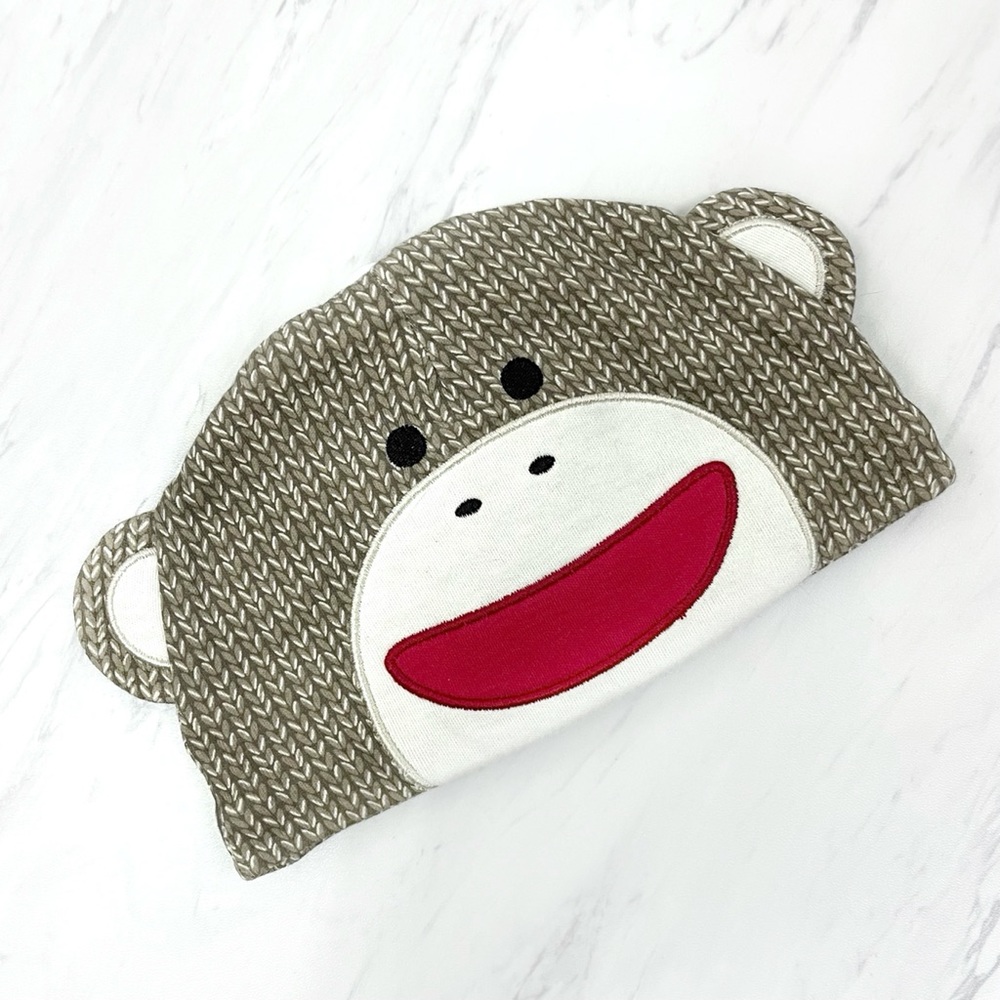 Baby Starters- Sock Monkey Knit Cap Size OS
